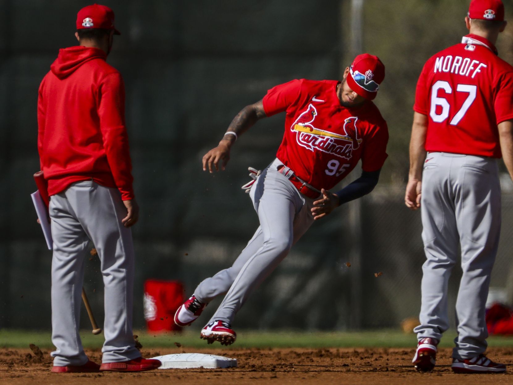 Second day of Cardinals full squad workouts